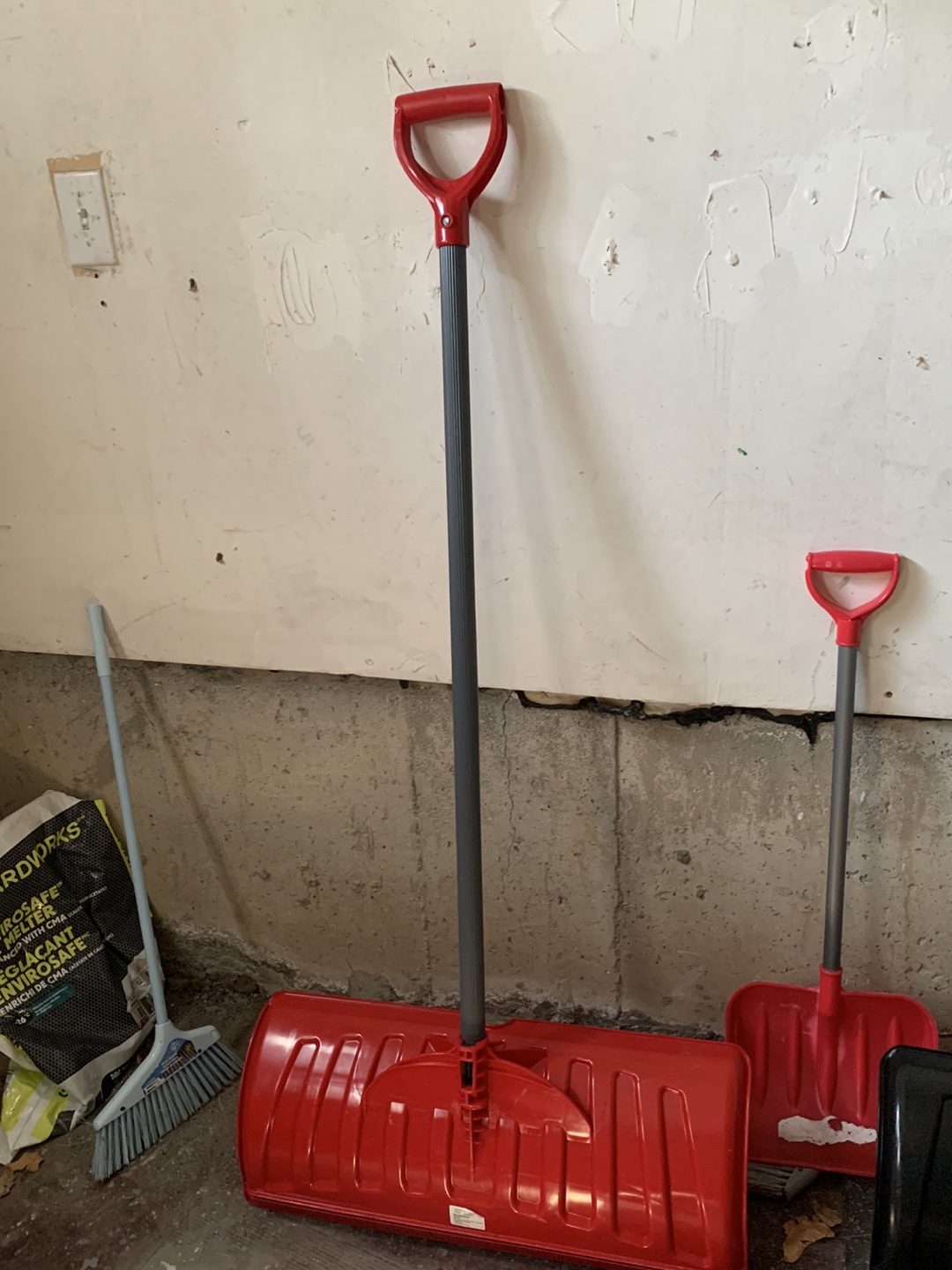 Red Snow Shovel