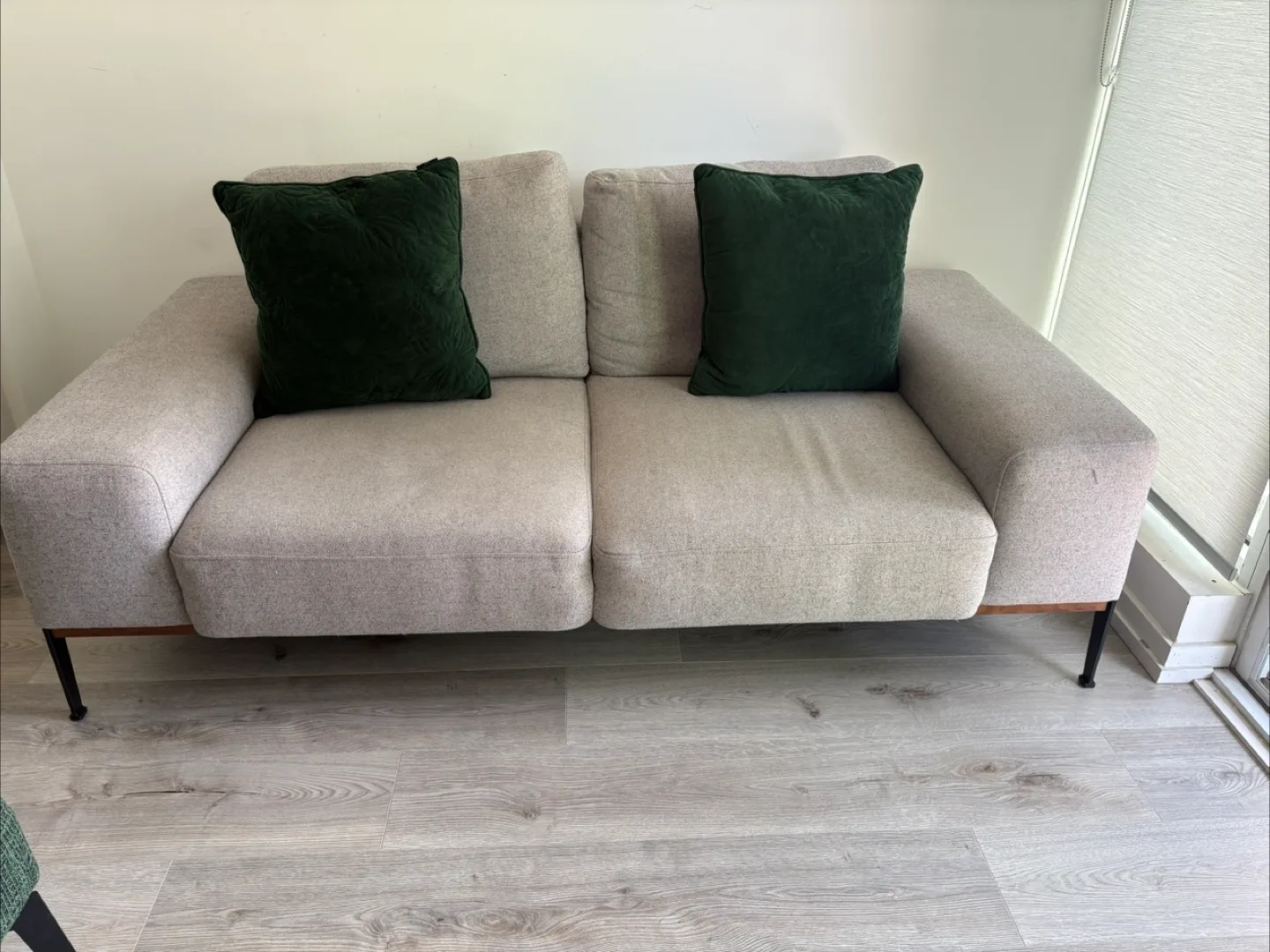 Beige Two-Seater Sofa - Structube image indicator(3)