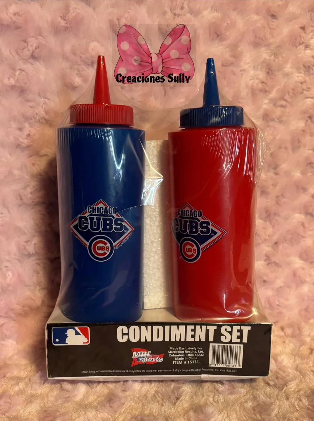 Chicago Cubs Condiment Set - New! thumbnail