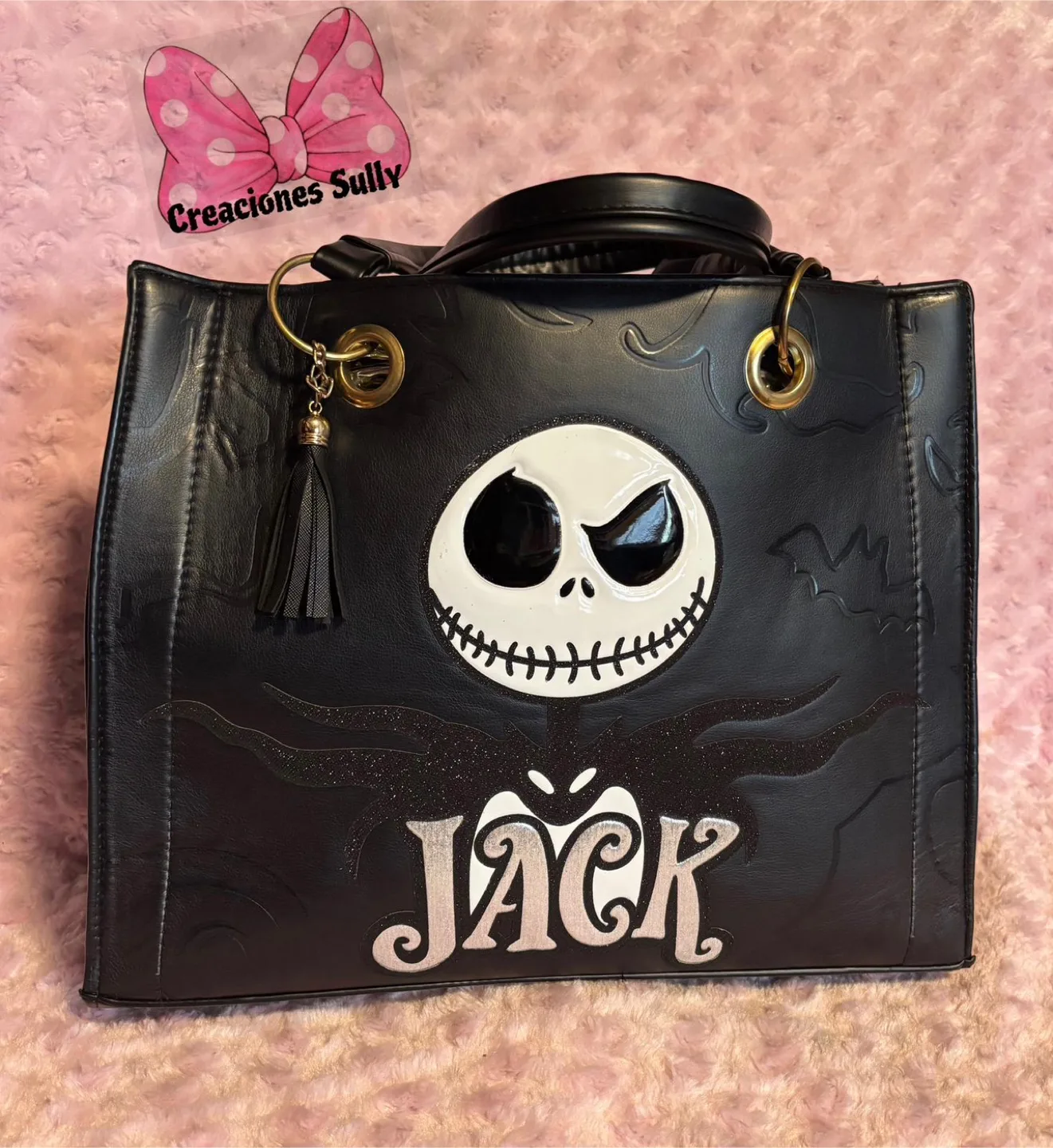 Nightmare Before Christmas Jack Skellington Tote Bag thumbnail