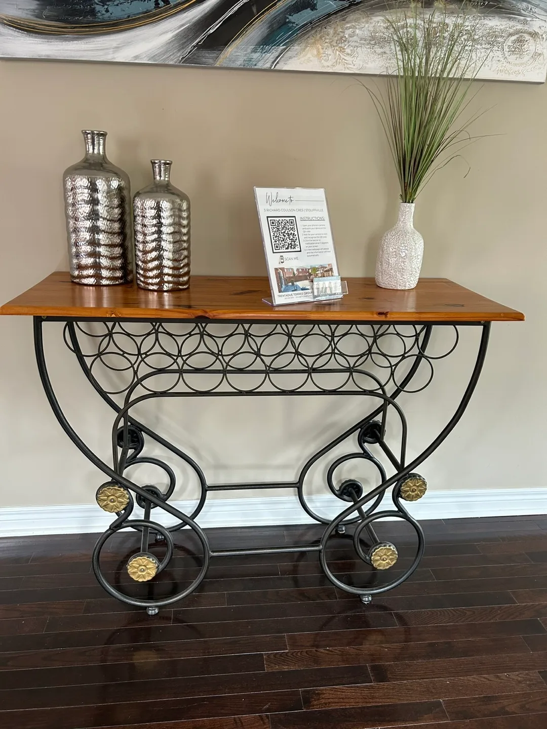Console Table/wine rack thumbnail
