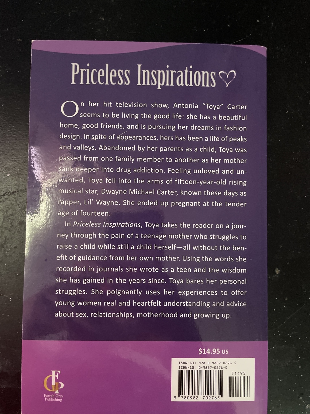 Priceless Inspirations by Antonia "Toya" Carter - photo 2