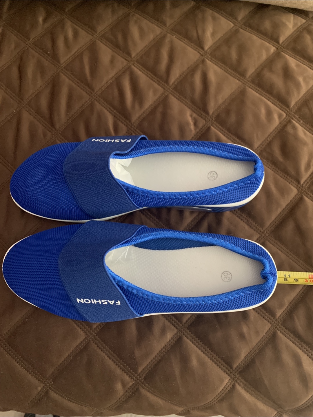 Blue Fashion Slip-On Shoes S 8-8,5 - photo 2