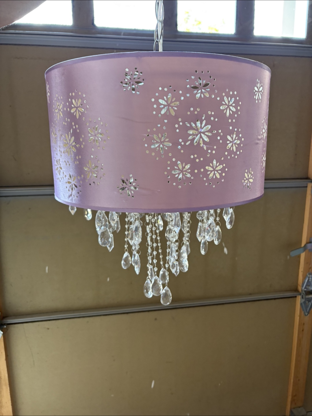 Lilac Chandelier with Crystal Beads-Round - photo 3