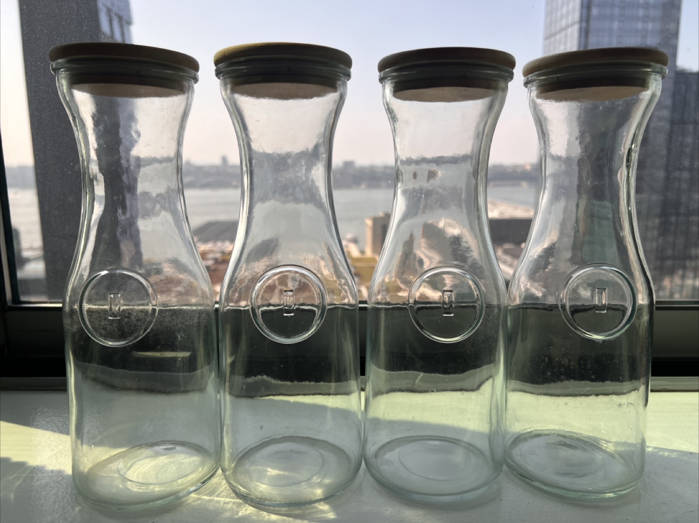 4 Glass Carafe (11 inches / 28 cm tall) - photo 2
