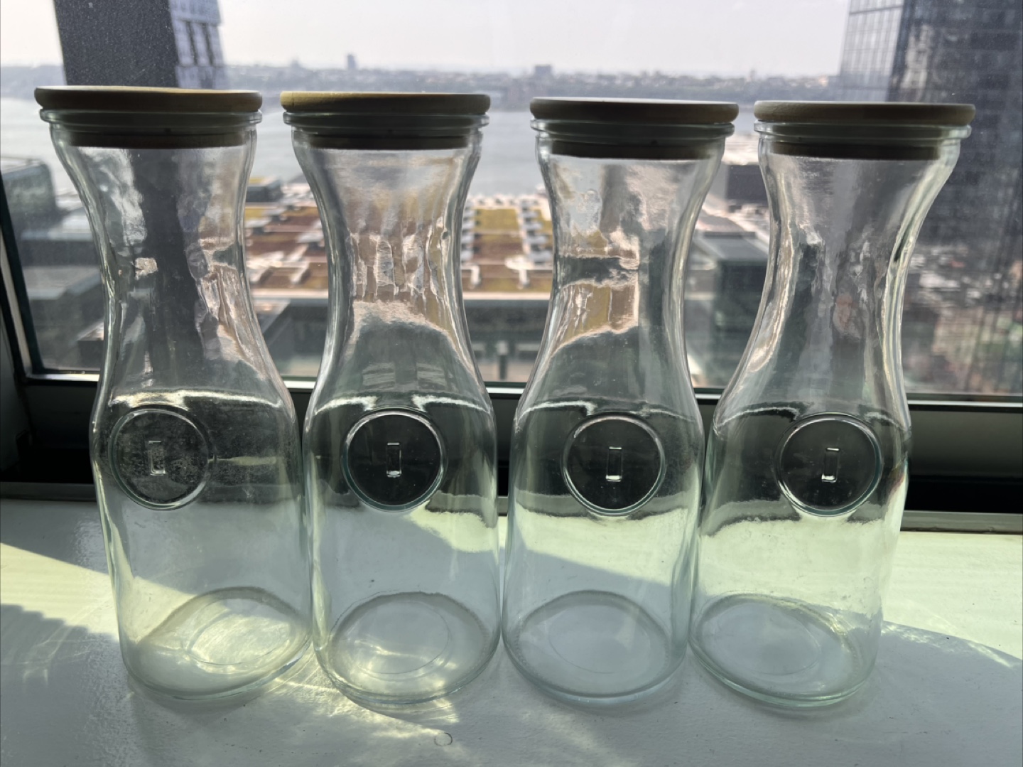 4 Glass Carafe (11 inches / 28 cm tall) - photo 3