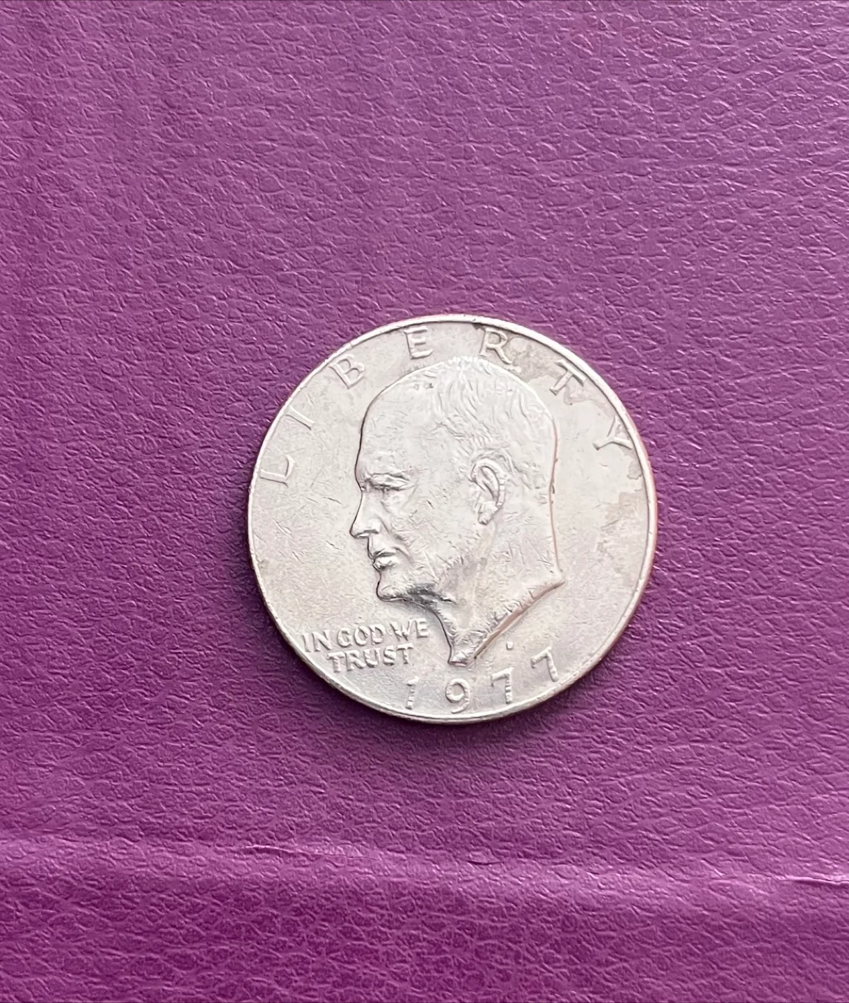 1977 D Dollar Liberty Eisenhower Coin thumbnail
