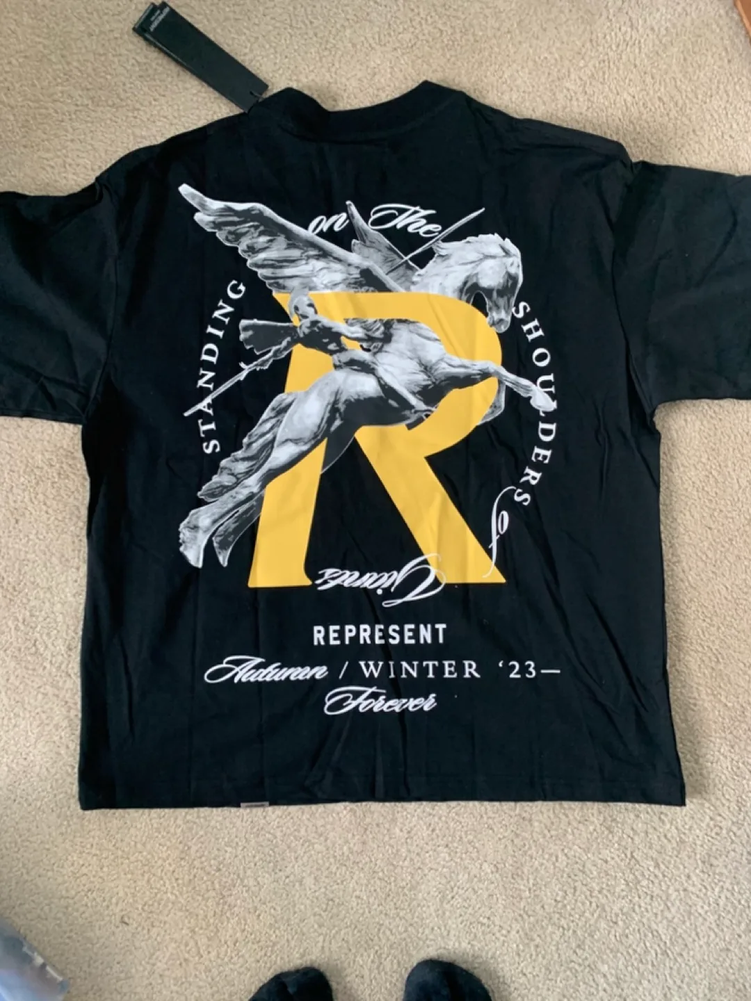 Represent 'Standing on the Shoulders' T-Shirt image indicator(2)