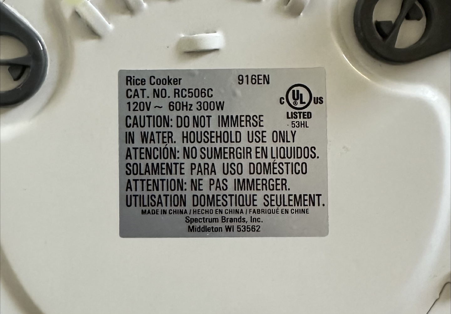 Black+Decker Rice Cooker - 3 Cup Capacity - photo 3