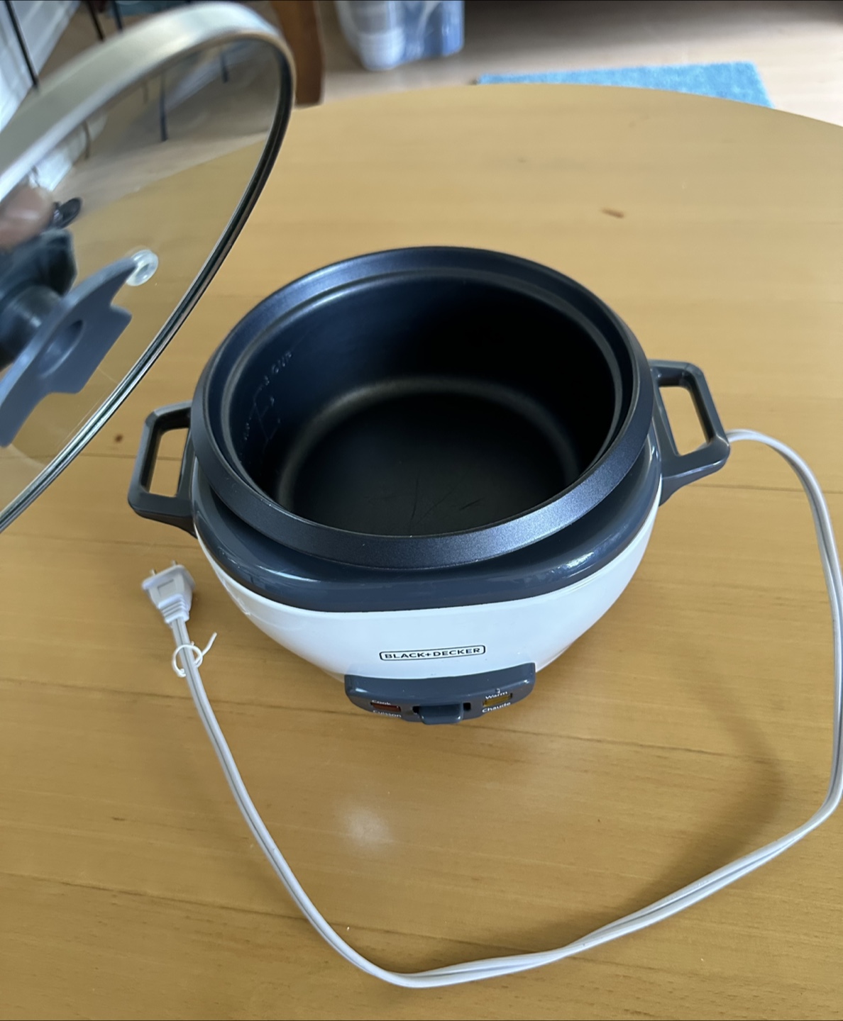 Black+Decker Rice Cooker - 3 Cup Capacity - photo 2
