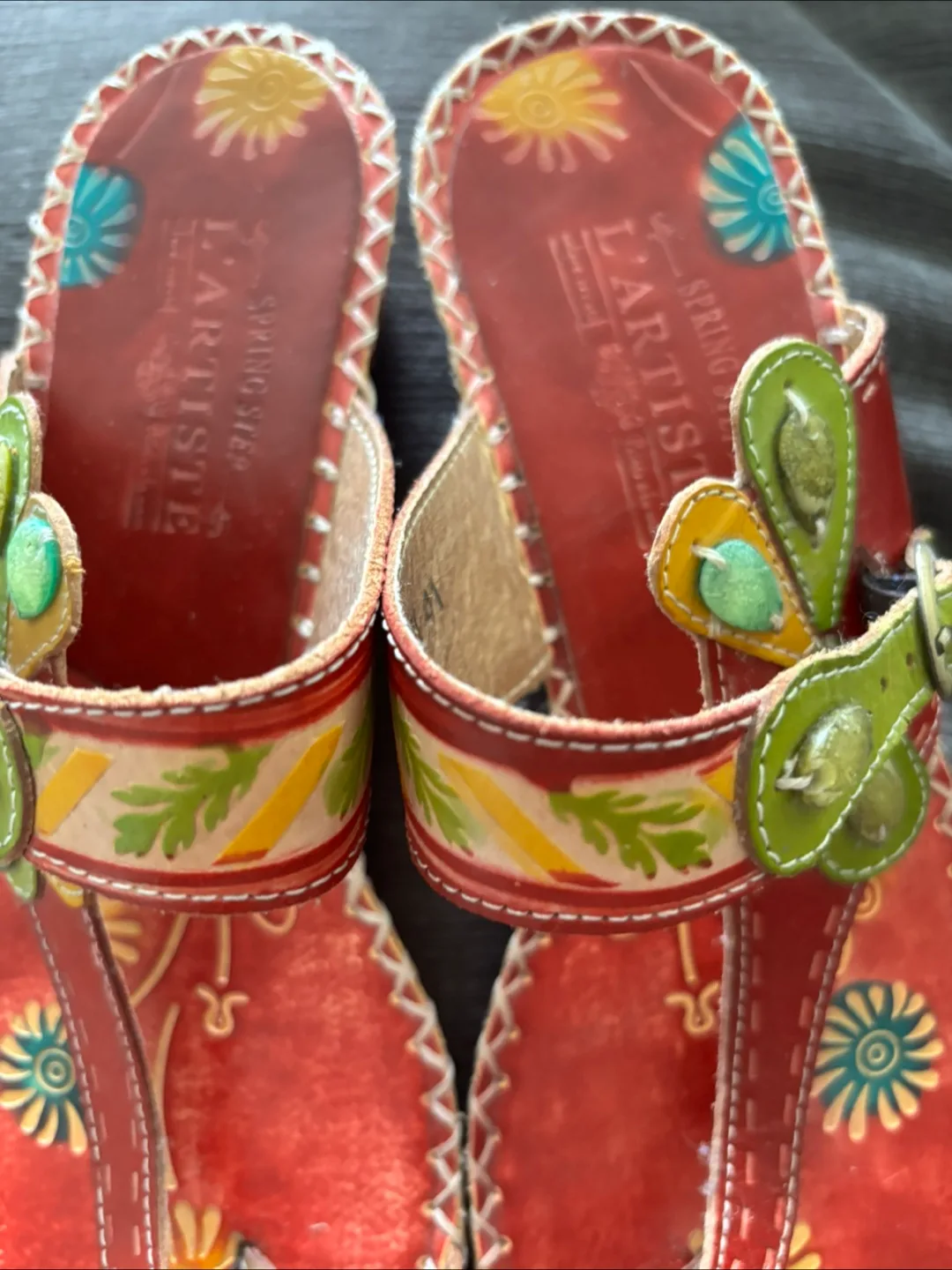 L'Artiste Spring Step Floral Sandals image indicator(2)