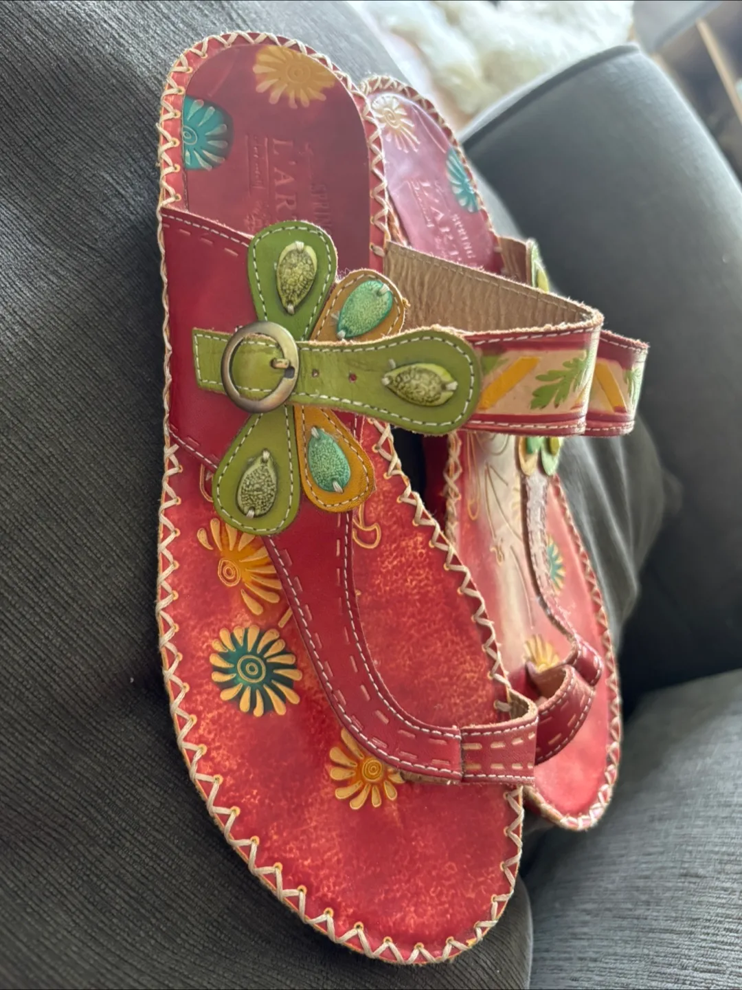 L'Artiste Spring Step Floral Sandals image indicator(3)