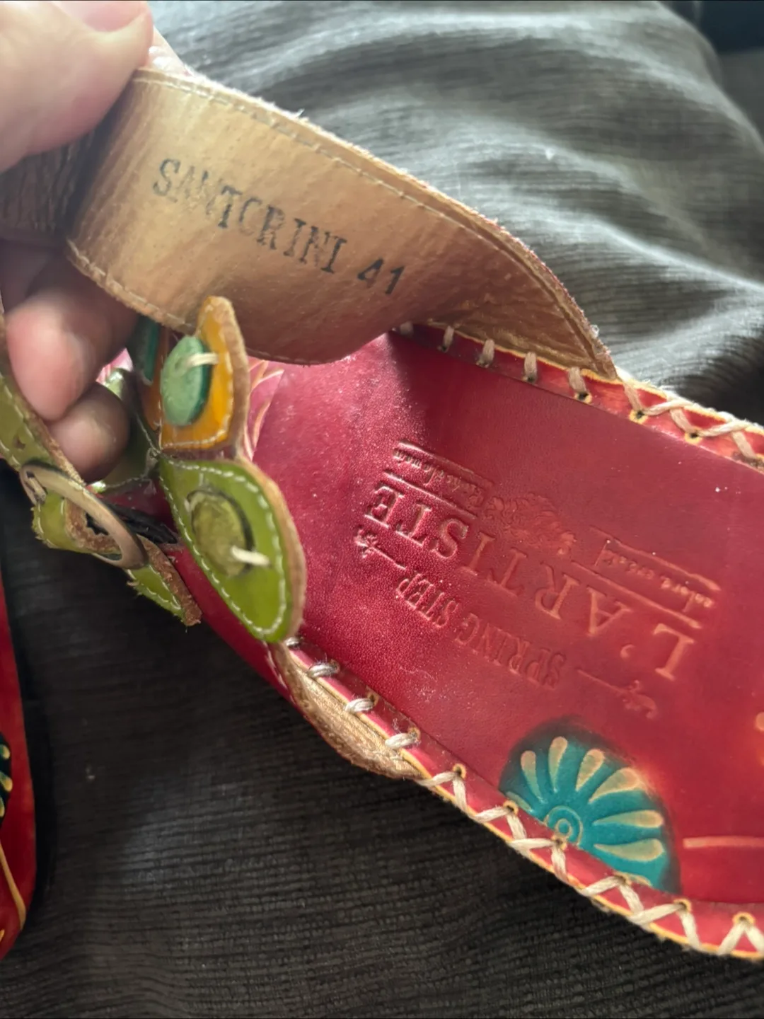 L'Artiste Spring Step Floral Sandals image indicator(7)