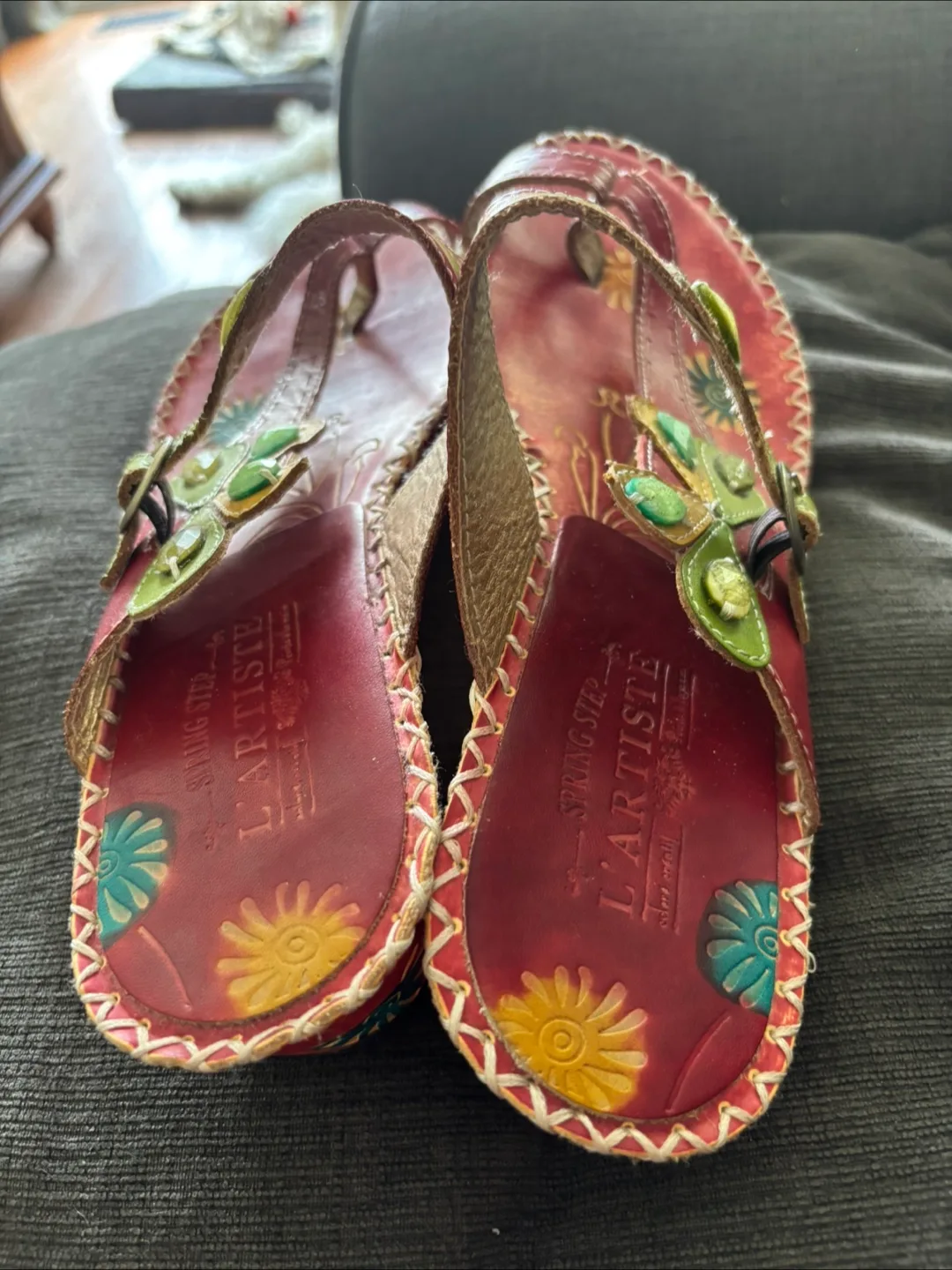 L'Artiste Spring Step Floral Sandals image indicator(10)