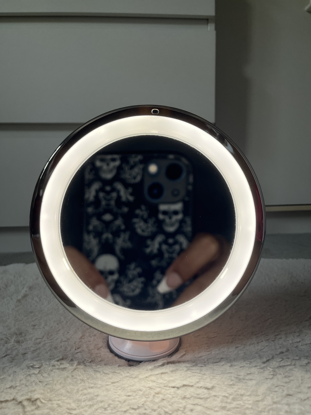 Magnified Vanity Mirror with LED Lights