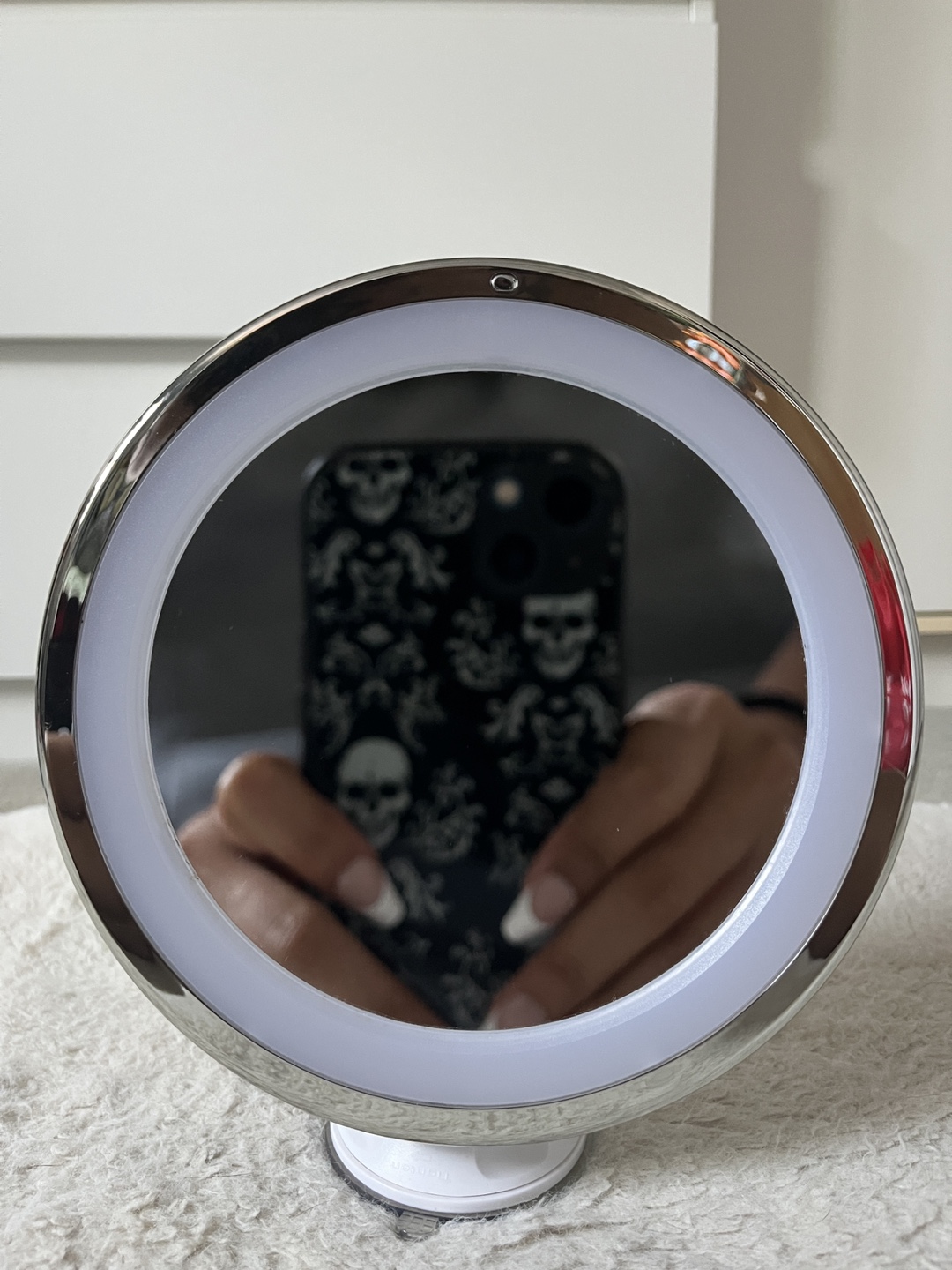Magnified Vanity Mirror with LED Lights - photo 2
