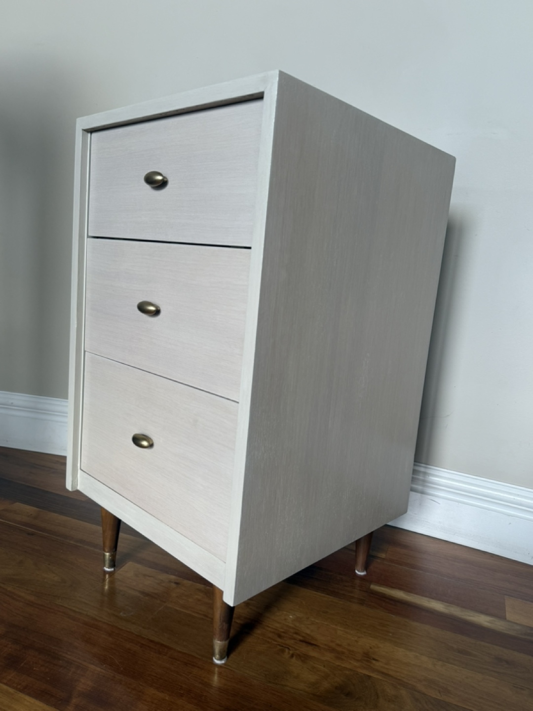 MCM Solid Wood 3-Drawer Dresser / Nightstand - photo 3