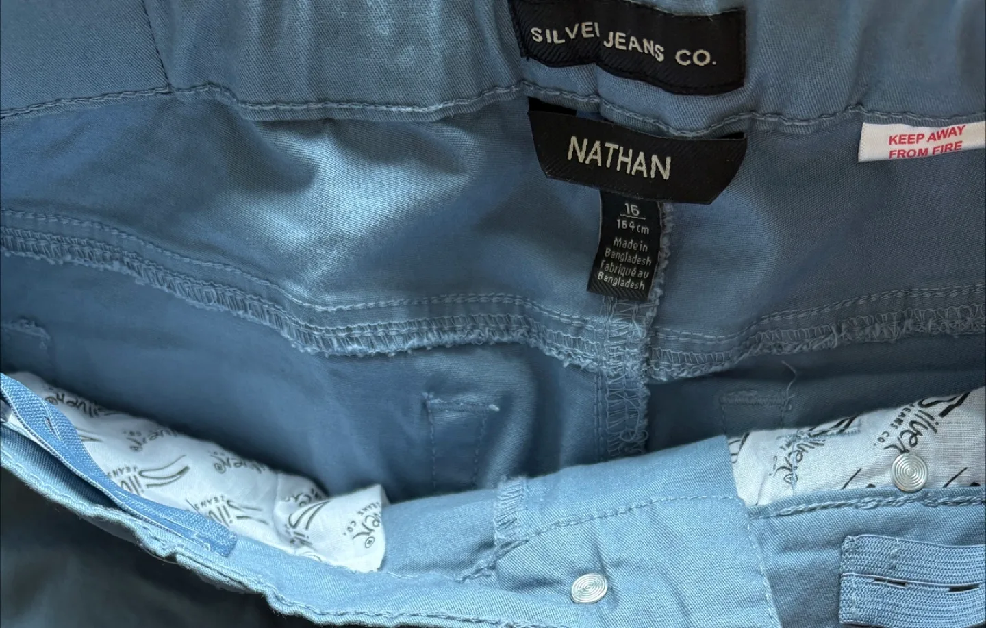 Boys Silver Jeans Co. Nathan Pants - Size 16 image indicator(3)