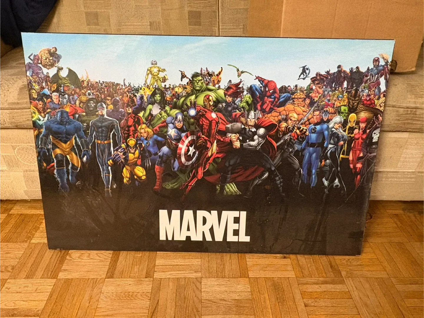 MARVEL COMICS POSTER