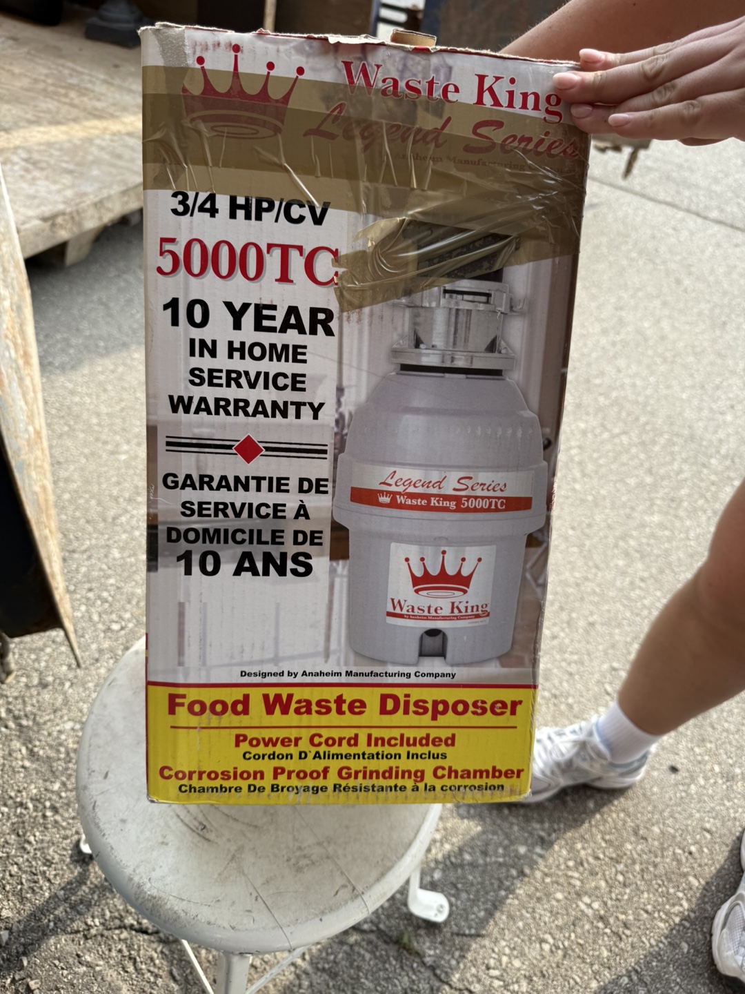 Waste King Legend Series 5000TC Food Waste Disposer