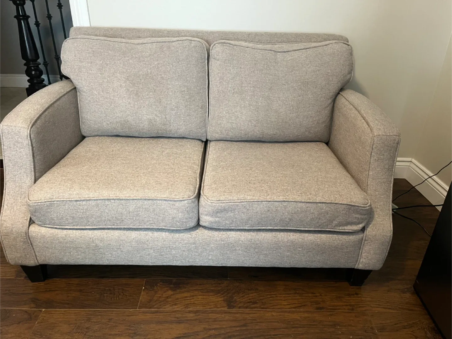 Loveseat Sofa - Neutral Colour thumbnail