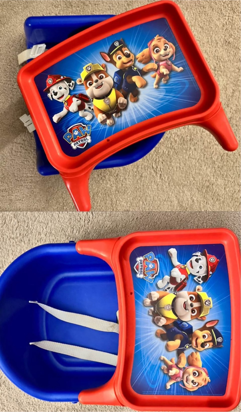 Paw Patrol Booster Seat Tray
