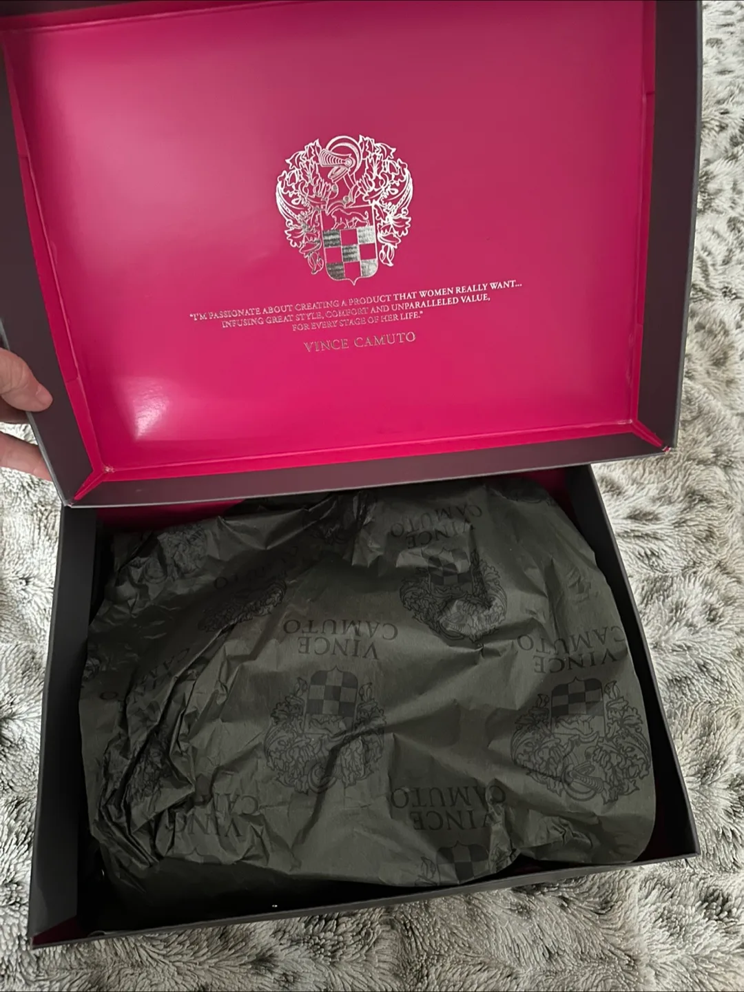 Vince Camuto Black Leather Studded Heels image indicator(10)