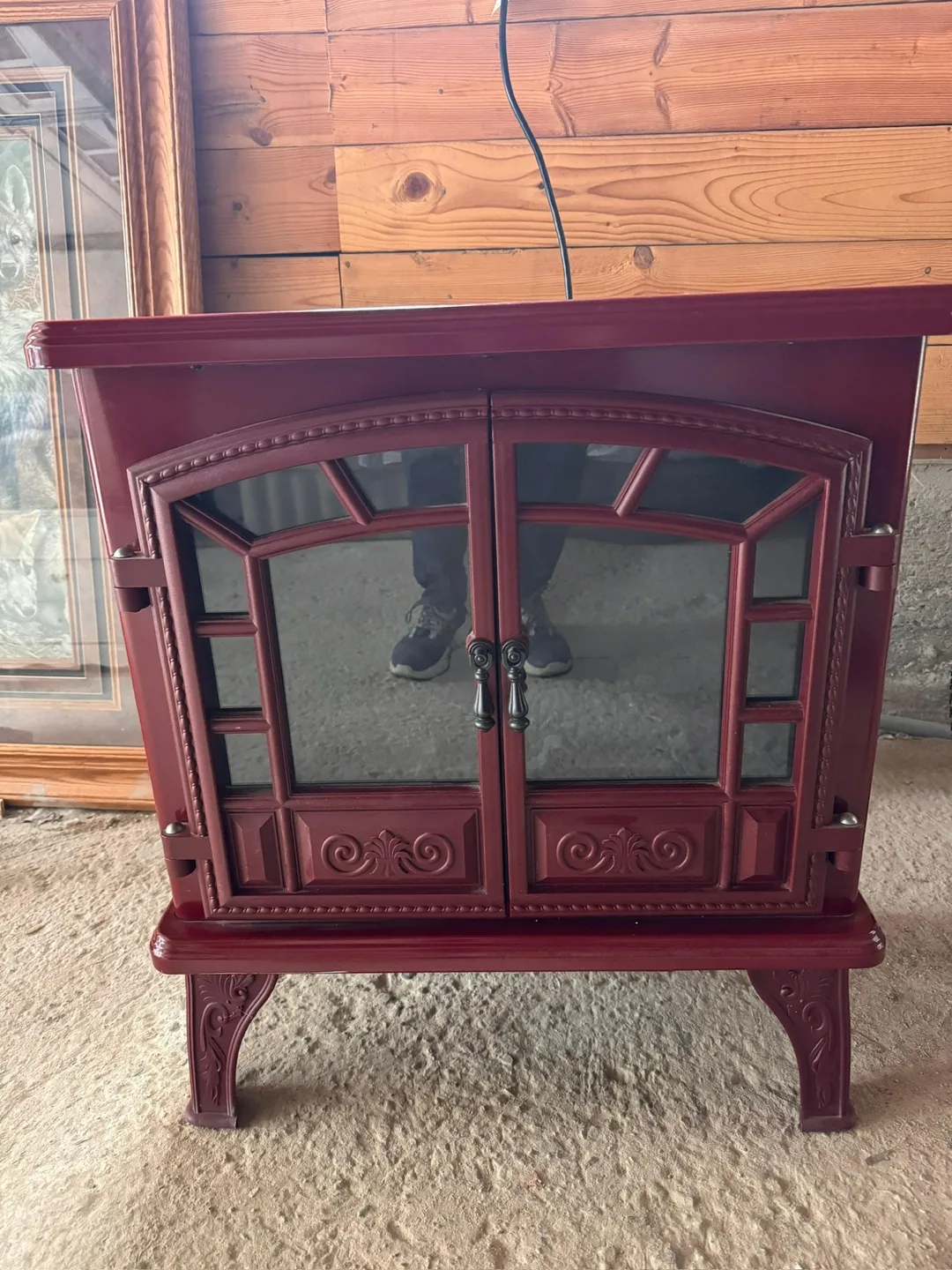 Electric Fireplace - Burgundy image indicator(2)