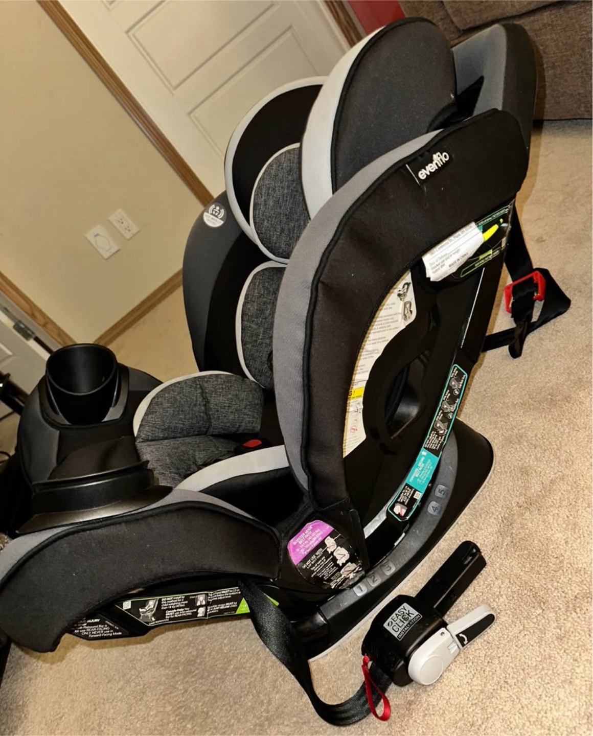 Evenflo EveryStage DLX All-in-One Car Seat - photo 2
