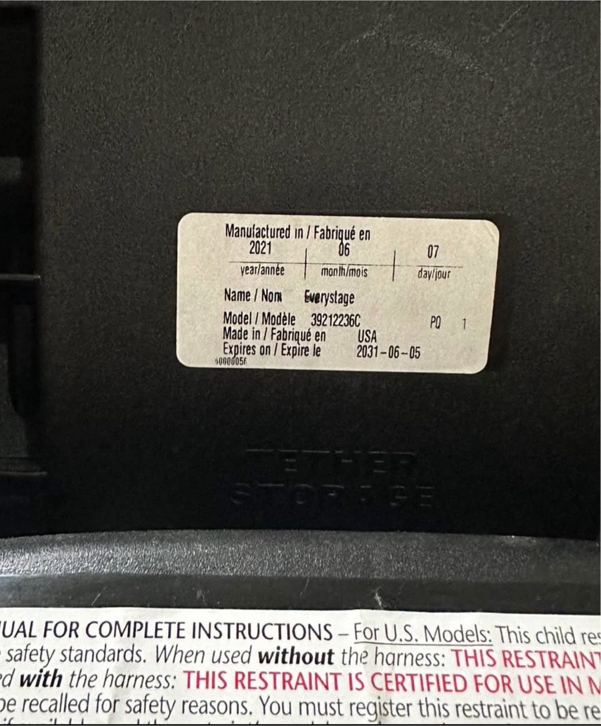Evenflo EveryStage DLX All-in-One Car Seat - photo 5