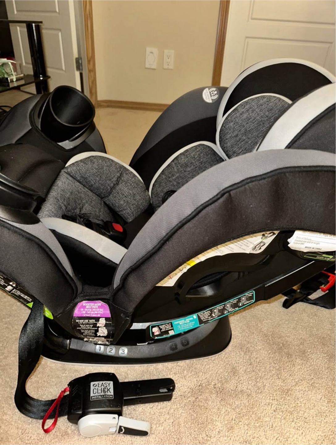 Evenflo EveryStage DLX All-in-One Car Seat - photo 4