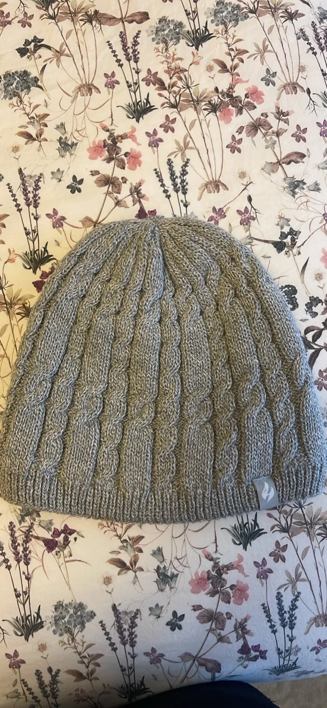 Hat Attack Grey Knit Beanie thumbnail