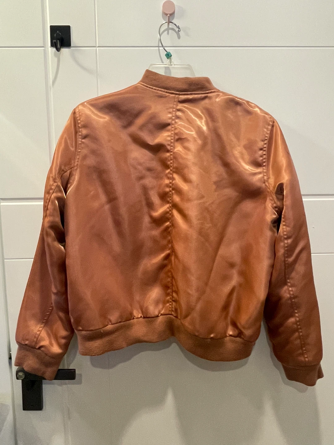 Gap Bomber Jacket - Pink Bronze - photo 2