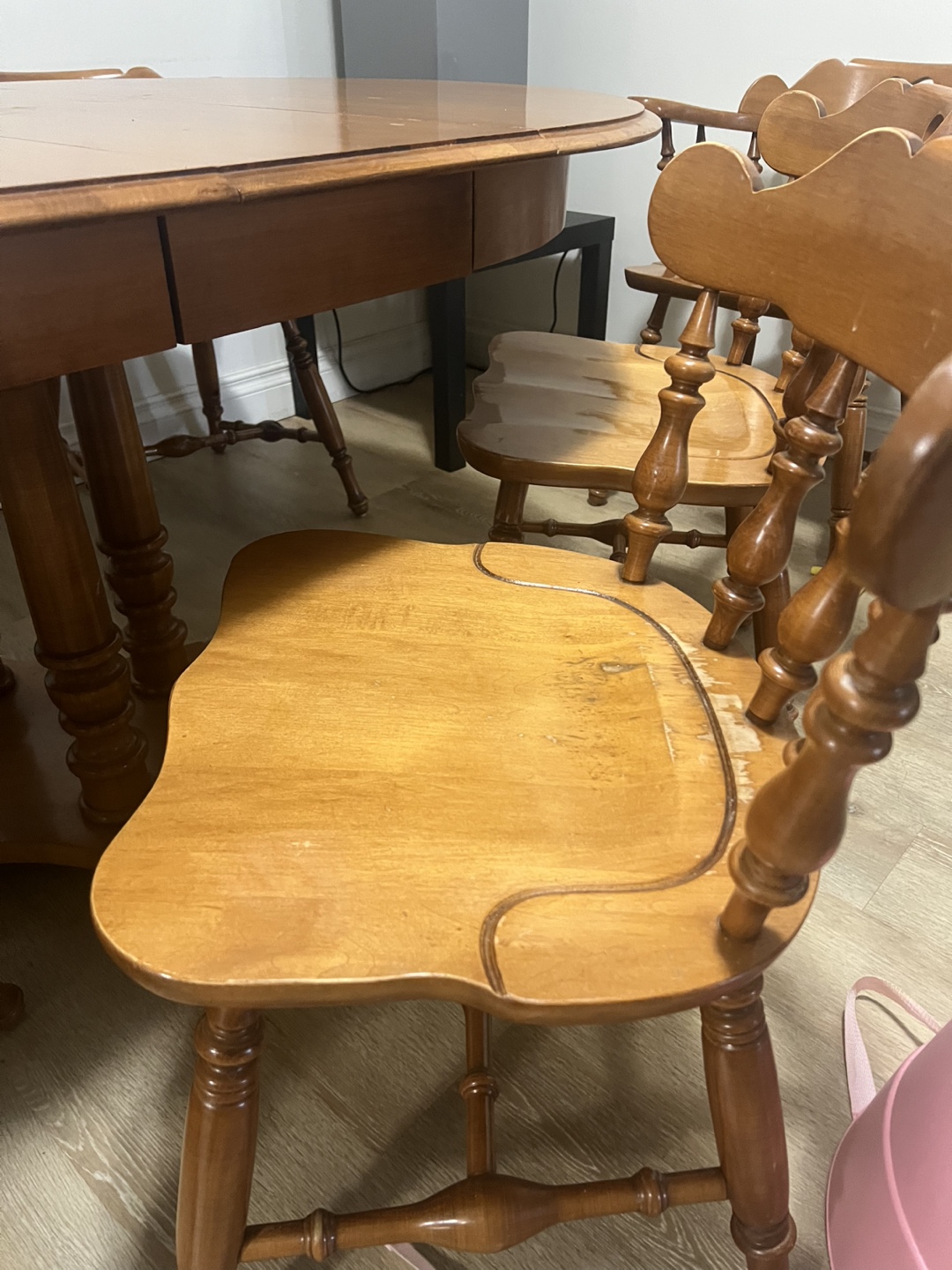 Dining table with 6 chairs - photo 3