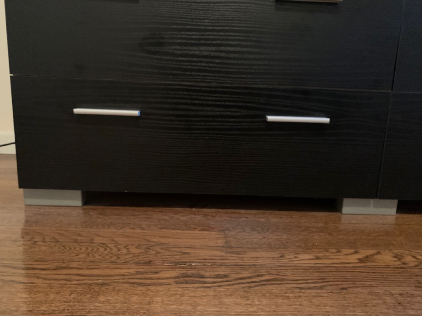 IKEA chest of drawers - Mocha with silver handles - photo 5