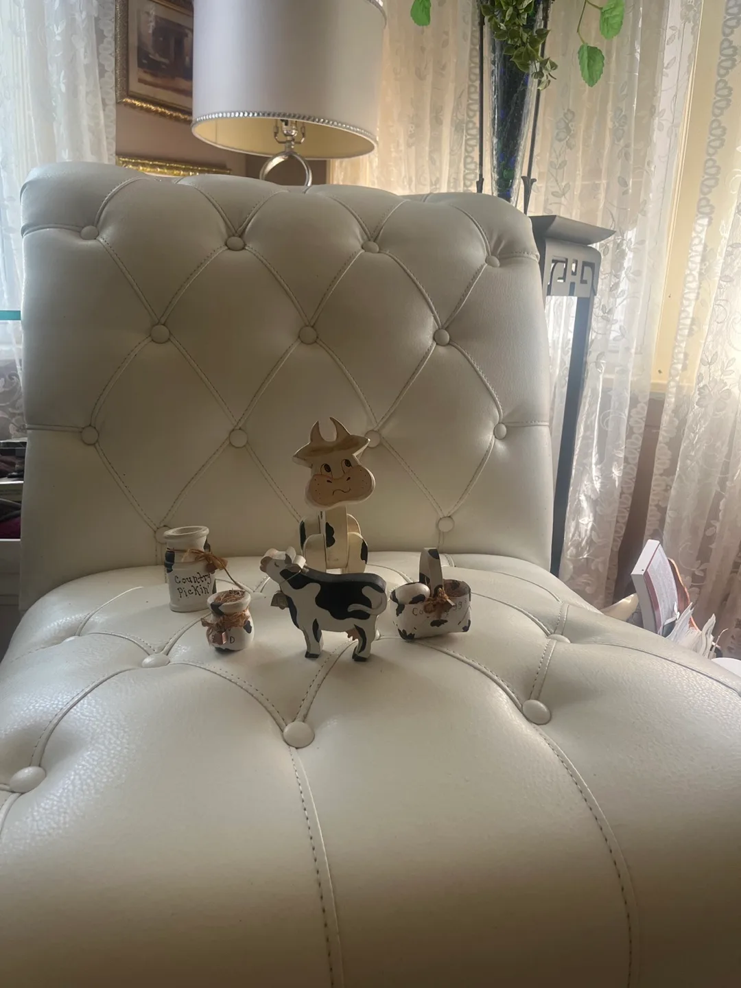 Country Pickins Cow Decor Set