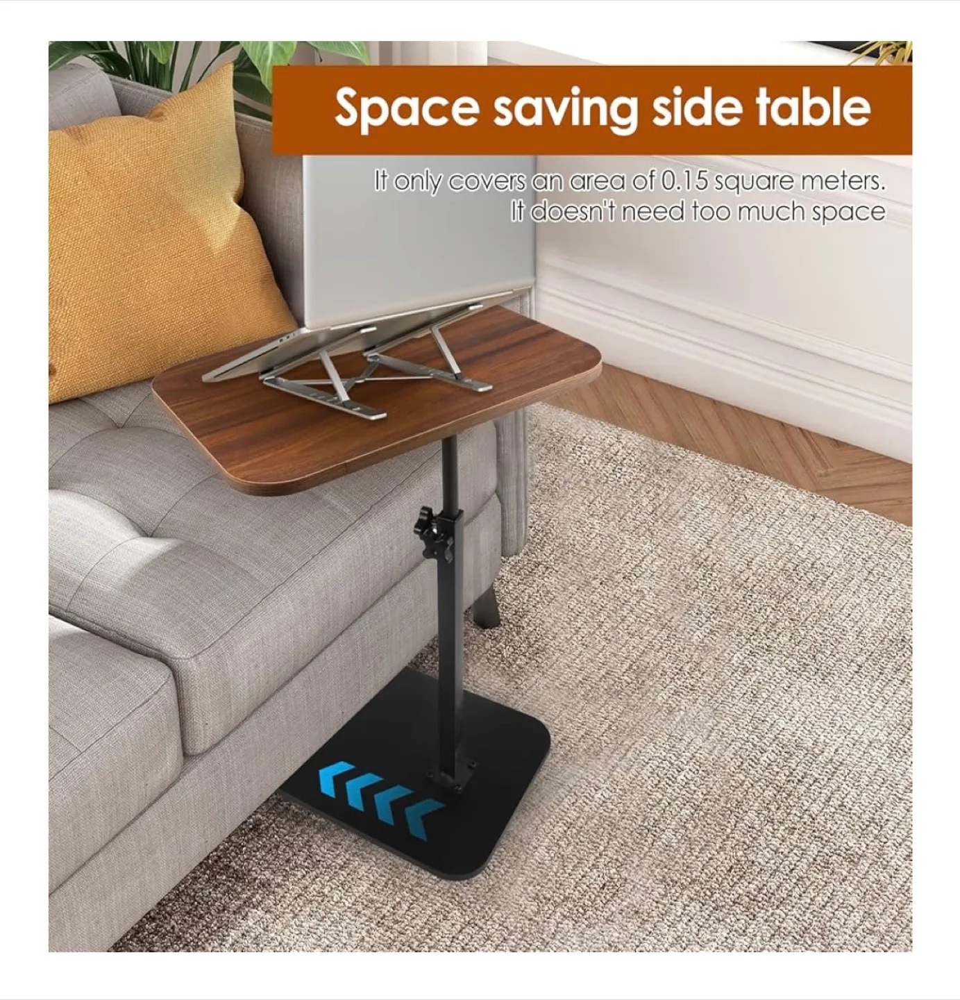 Adjustable Height Laptop/Side Table image indicator(9)