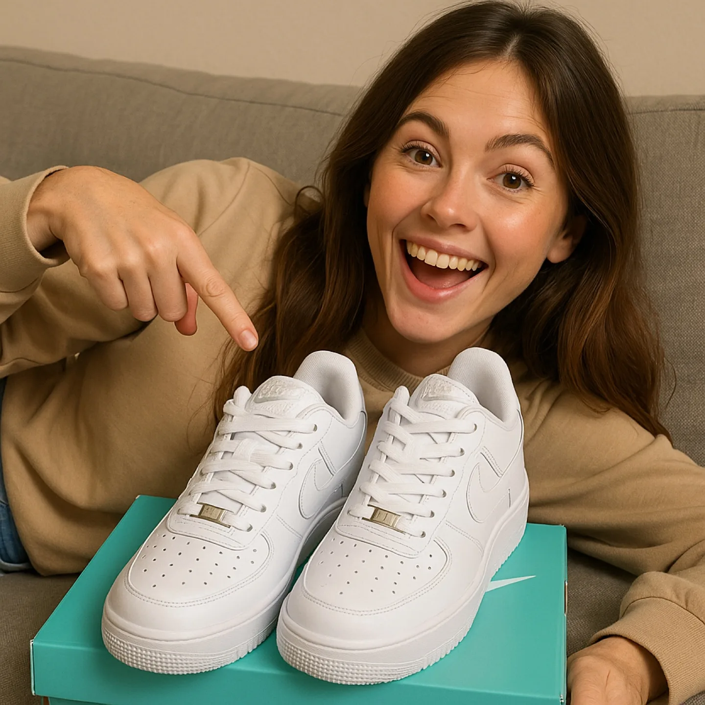 Nike Air Force 1 Low '07 - White thumbnail