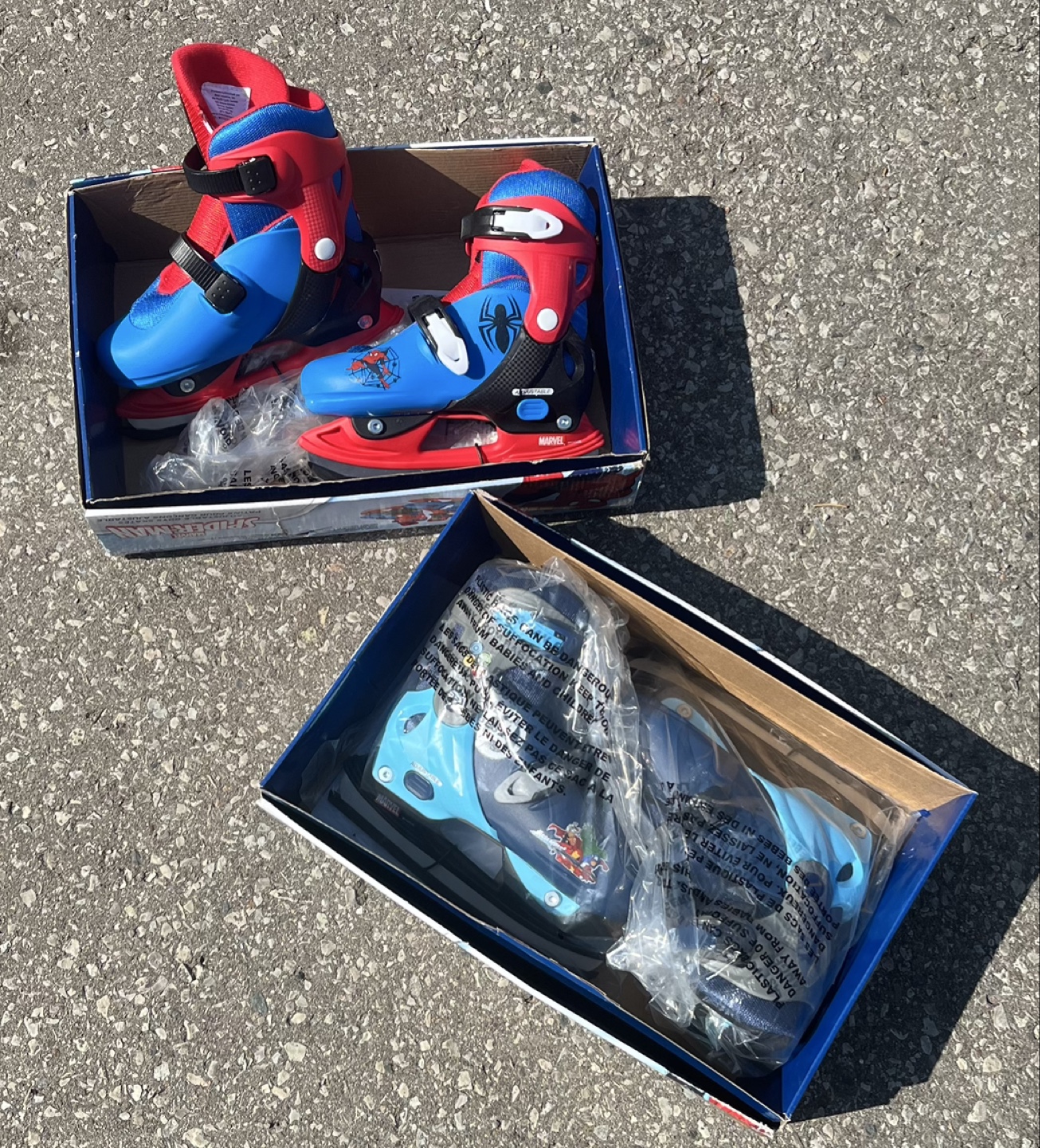 Marvel Adjustable Ice Skates-Youth