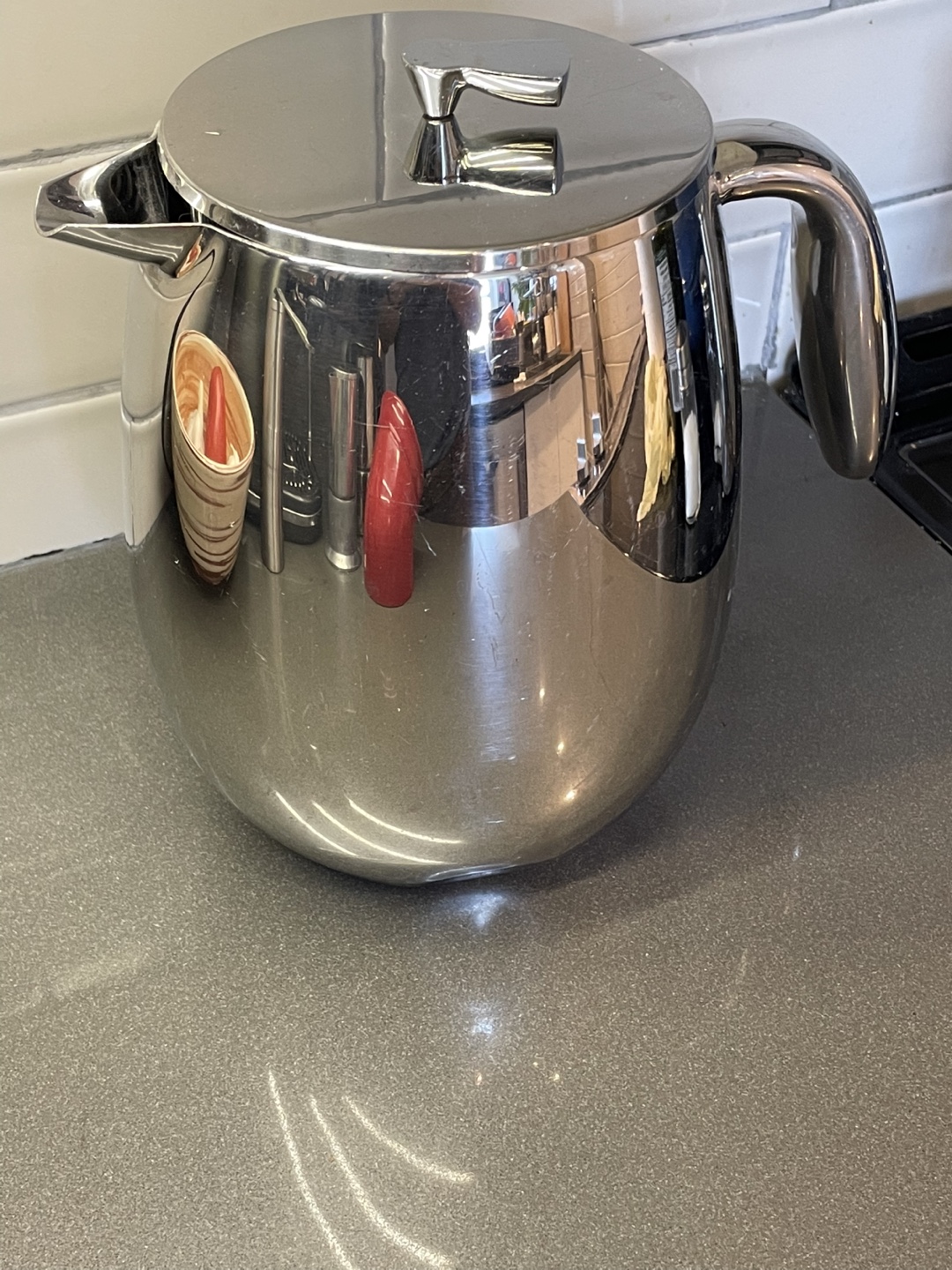 Bodum danish design stainless steel cafetière / - photo 2