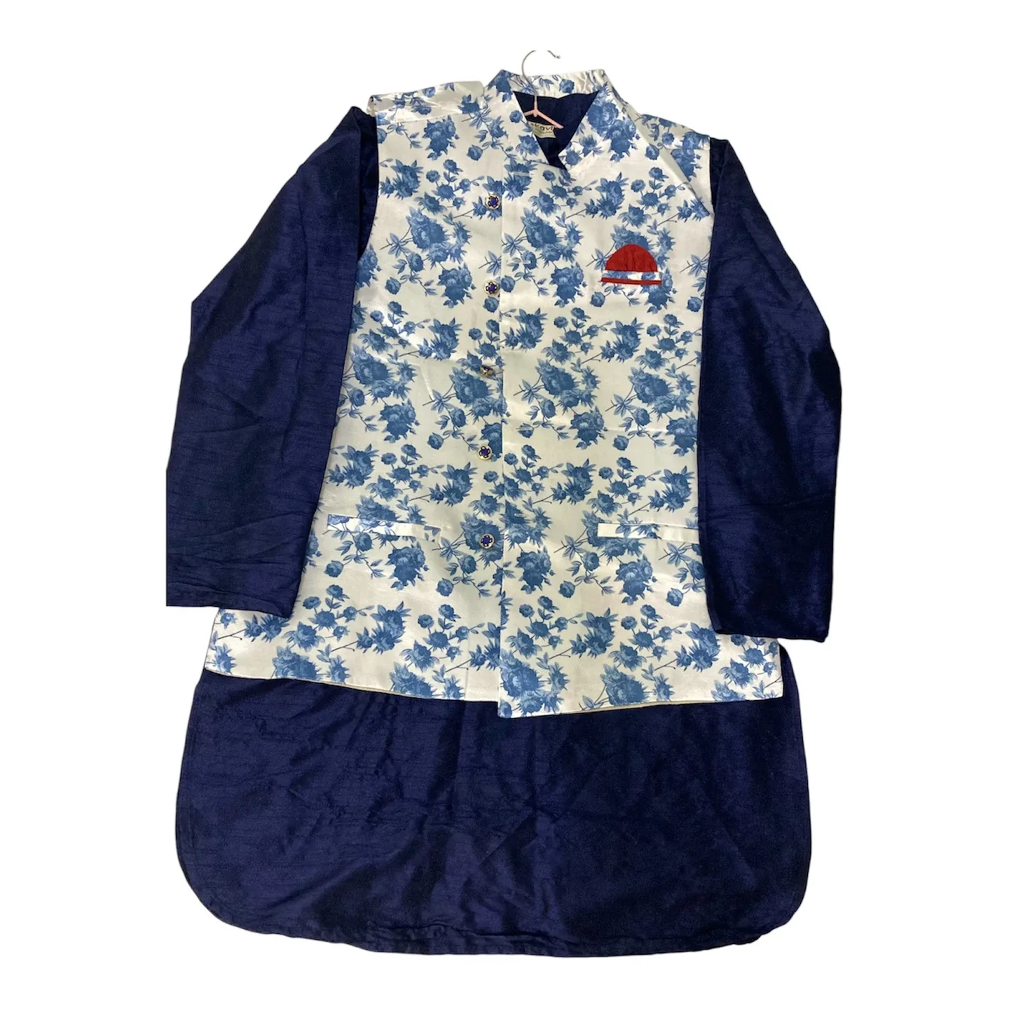 Skavij Floral Vest & Pants Set - XL thumbnail