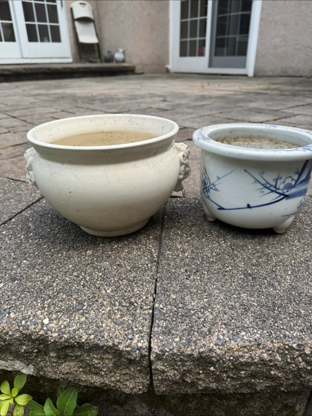 Two Decorative Flower Pots thumbnail