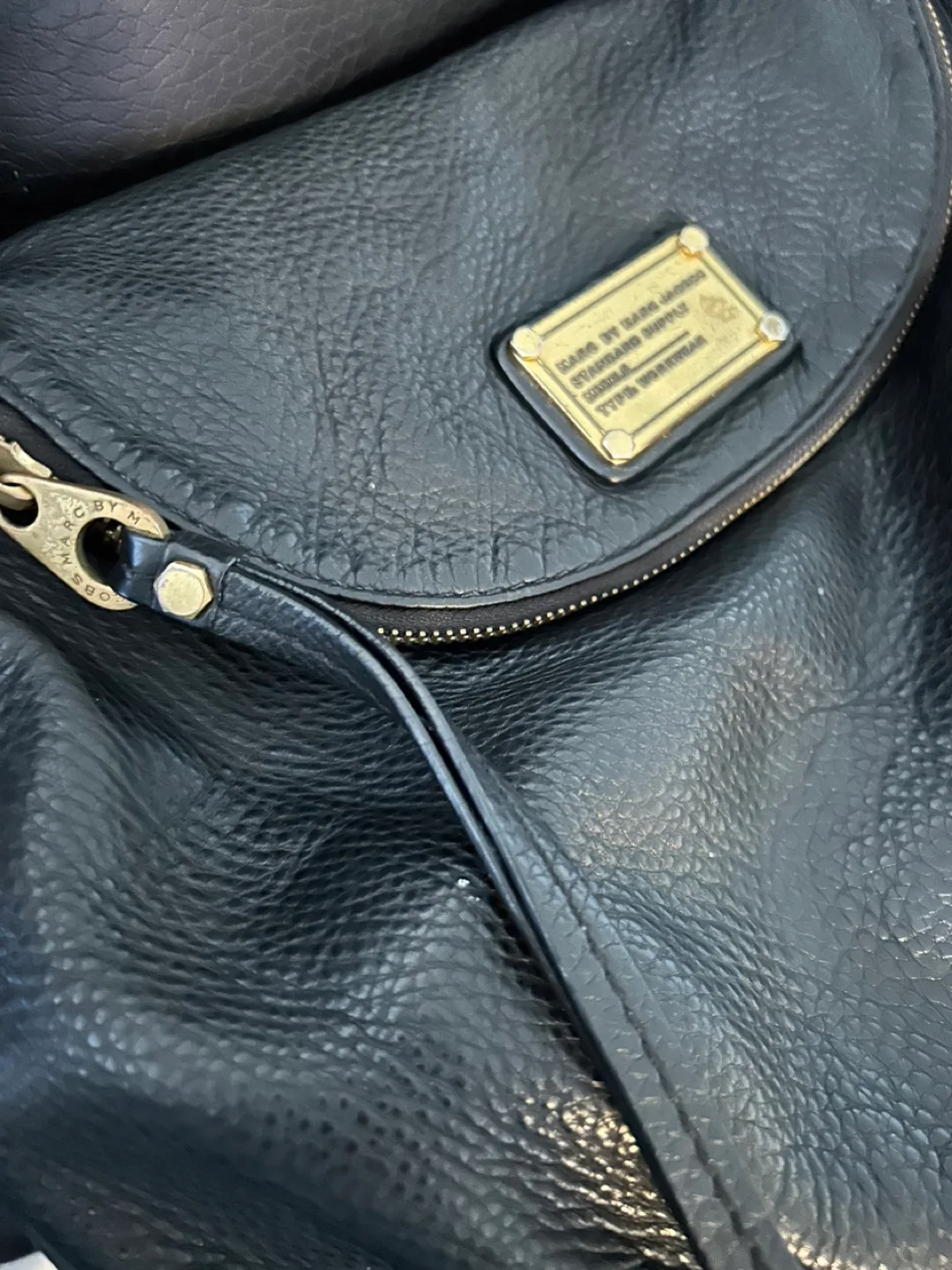 Marc by Marc Jacobs Black Leather Crossbody Bag image indicator(3)