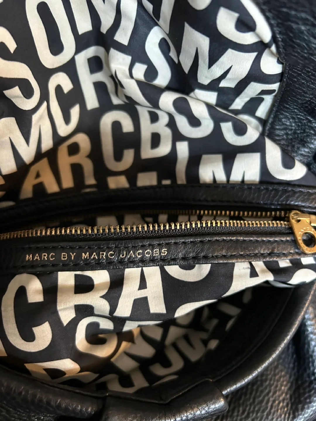 Marc by Marc Jacobs Black Leather Crossbody Bag image indicator(5)
