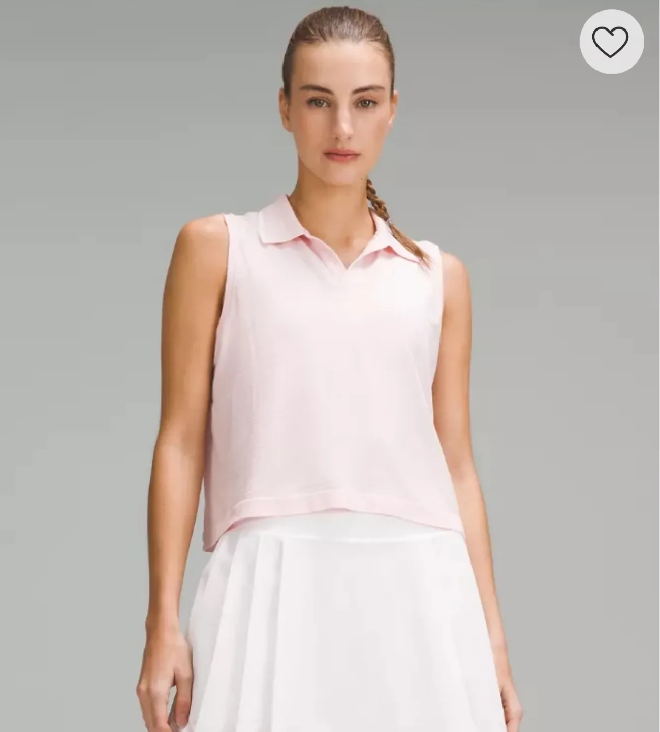 Swiftly Tech Sleeveless Polo Shirt Colour Tip - size 8 thumbnail