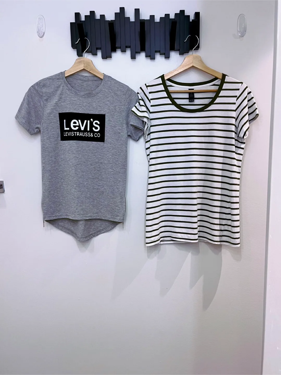 Levi's Tee & AS Colour Striped Tee - Size S thumbnail