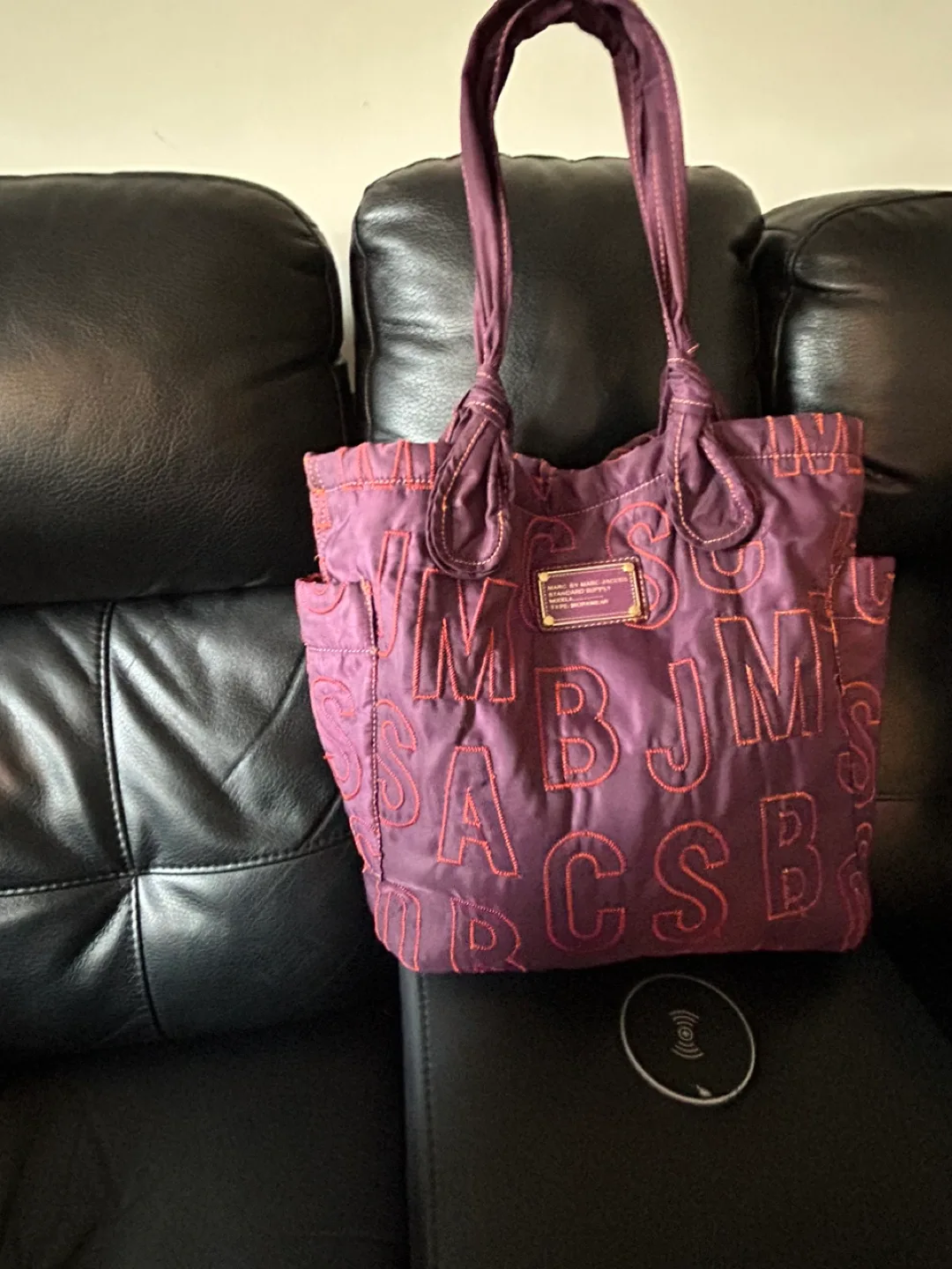 Marc by Marc Jacobs Purple Tote Bag thumbnail