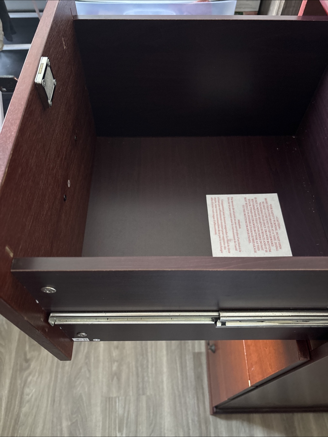 Wooden Dresser/Filing Cabinet - 4 Drawers - photo 4