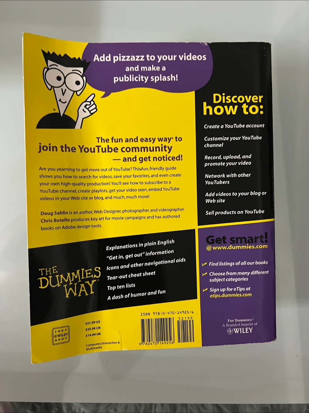 YouTube for Dummies Book image indicator(2)