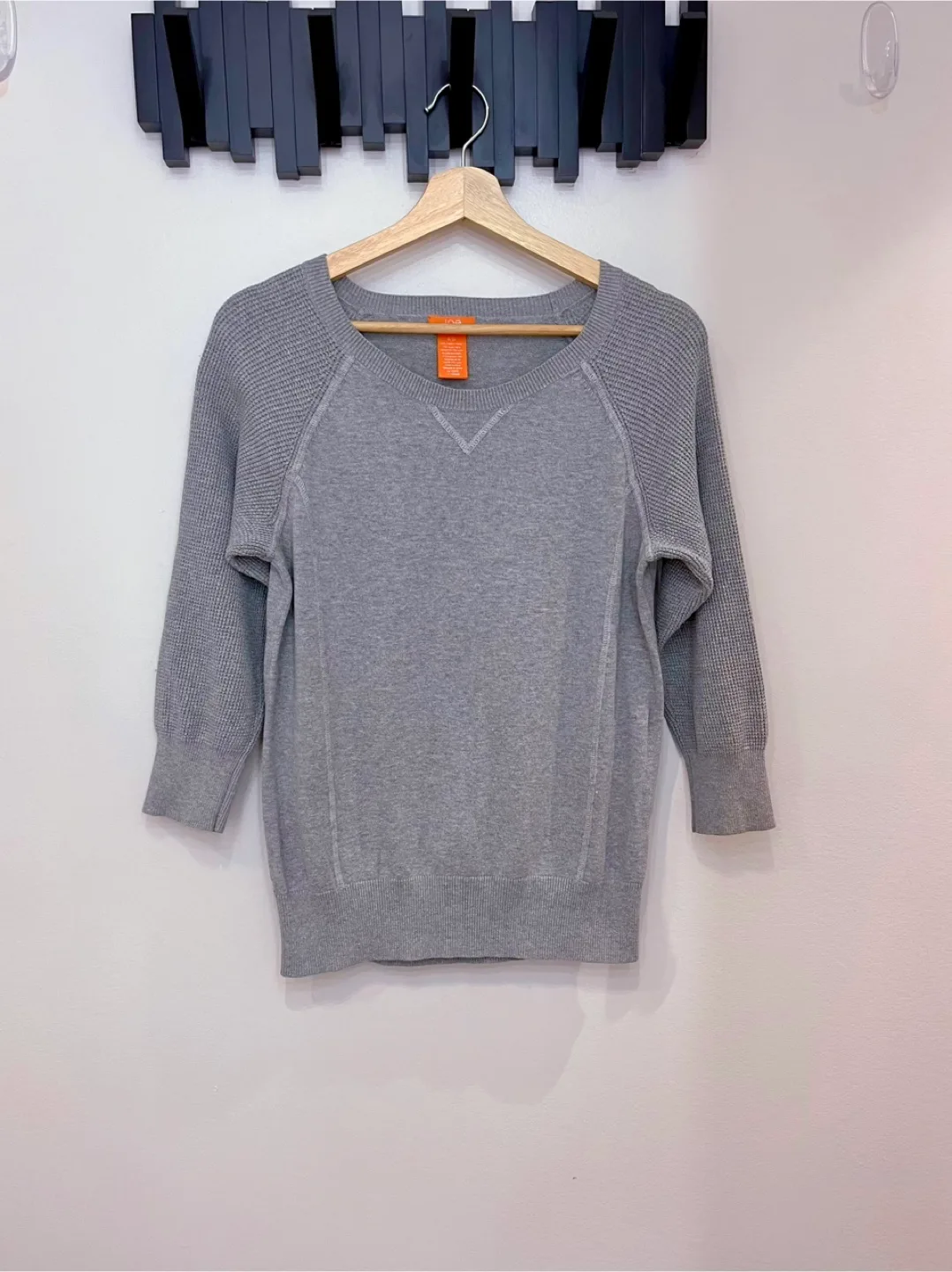 Joe Fresh Grey Wool Blend Sweater - Size S thumbnail